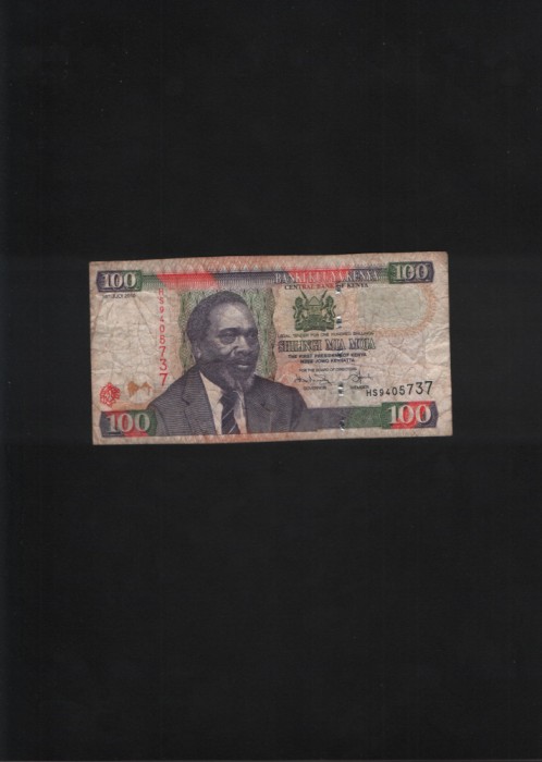 Kenya 100 shilingi shillings 2010 seria9405737