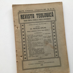 REV. TEOLOGICA -SIBIU1912-nr.20-22 TEXTE DE NICOLAE BALAN, O. GHIBU. N. IORGA,,,