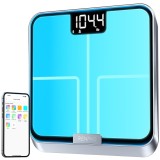 Cantar smart RENPHO R-A017 , Bluetooth, 13 masuratori corporale, LED display si lumini ambientale, cantar inteligent pentru corp 180 kg