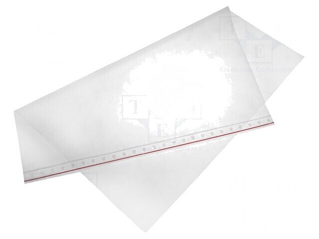 Pungă cu fermoar polietilenă 550x550mm