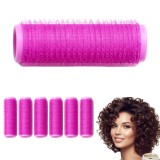 Bigudiuri cu scai 2,5 x 6,3 cm pentru păr, pentru ondulare, bucle și valuri mici