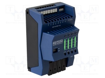 Modul de alimentare RECOM 240W 24V 10A pentru șină DIN foto