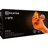 Mănuși de nitril Mercator GoGrip Orange 50 buc, mărime S