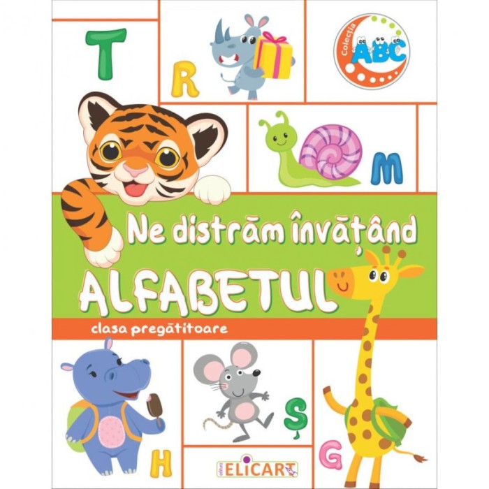 Ne distram invatand ALFABETUL clasa pregatitoare
