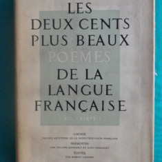 Philippe Soupault – Les deux cents plus beaux poems de la langue francaise