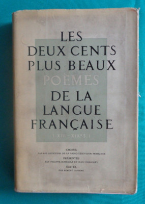 Philippe Soupault &amp;ndash; Les deux cents plus beaux poems de la langue francaise foto