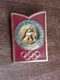 QW9 - N7 14 - Insigna sport - JO Moscova 1980 - judo, Europa