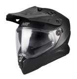 Cumpara ieftin Casca touring/adventure MT model Track SV Pure A1 negru mat &ndash; tip viziera: HS 12 XXL (63/64cm)