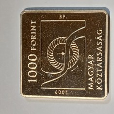Moneda comemorativa 1000 forinti Ungaria 2009 foto