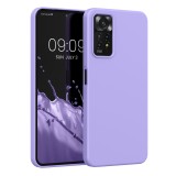 Husa Kwmobile pentru Xiaomi Redmi Note 11 Pro/Redmi Note 11 Pro 5G, Silicon, Mov, 57373.108, Carcasa