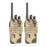 Statie radio portabila PNI PMR R40 Camo, set cu 2 buc, 0.5W, 16 canale programabile, 16 PMR si tonuri 50 CTCSS si 104 DCS, ASQ,