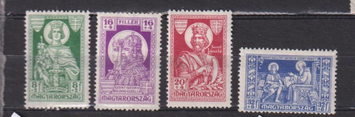 UNGARIA 1932 MI.463-466 MH