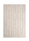 Cumpara ieftin Covor textil crem gri Zina 160x230x0.9 cm