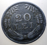 7.328 ROMANIA WWII 20 LEI 1942, Zinc