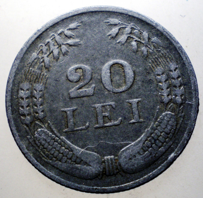 7.328 ROMANIA WWII 20 LEI 1942