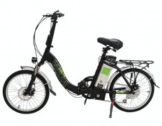 Bicicleta Pliabila, Electrica, Adulti, Voltarom, Shimano, B1 - 250 W, autonomie 30-110 km foto