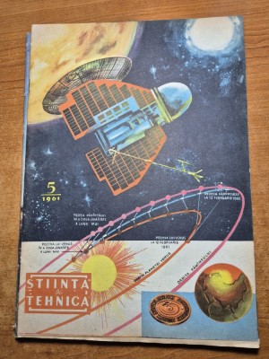 stiinta si tehnica mai 1961-articol oradea,flori de primavara foto