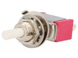 Comutator apăsare SPDT 1A 125VAC ON-ON