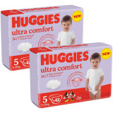 Scutece Huggies Ultra Comfort Jumbo 5, 11-25 kg, 84 buc