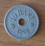 10 bani 1906, Rom&acirc;nia, fără litera J