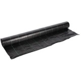 Folie antiburuieni, polietilena, tesuta, neagra, 100 g/m2, 1.5x100 m, Micul Fermier