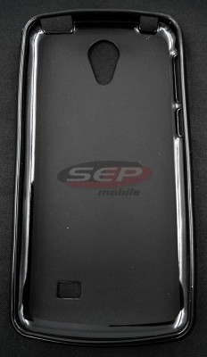 Toc plastic siliconat Allview A4 Duo NEGRU foto