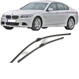 Cumpara ieftin Set stergatoare auto BMW Seria 5 (F10) 2009-2016, pentru parbriz, Valeo Silencio