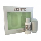 Seturi Femei, Carolina Herrera 212 Apa de Toaleta 100 ml + Lotiune de corp 100 ml, 100 + 100ml