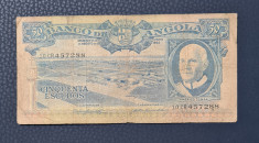 Angola 50 escudos 1962 Americo Tomas foto