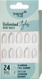 Trend !t up Unlimited Styles Bare Nails unghii artificiale, 24 buc