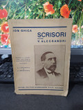Ion Ghica, Scrisori către V. Alecsandri, Harta Culorii de Roșu, Buc. 1940, 195