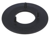 Disc indicator OKW ABS, fixare prin apasare, diametru 40 mm, negru, pentru potentiometre