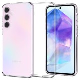 Husa pentru samsung galaxy a55 5g, spigen liquid crystal, clear