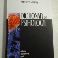 DICTIONAR DE PSIHOLOGIE - Norbert SILLAMY