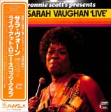 Vinil LP # "Japan Press" Sarah Vaughan &ndash; Ronnie Scott's Presents Sarah Vaughan Live (VG++)