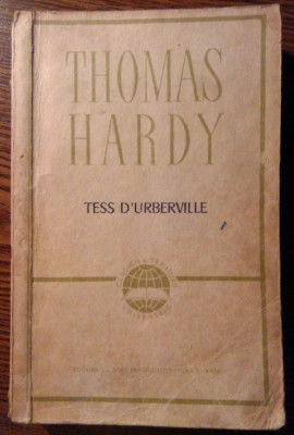 Thomas Hardy - Tess D&amp;#039;Urberville foto
