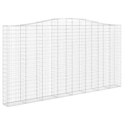 Cos gabion arcuit 400x30x200/220 cm fier galvanizat foto