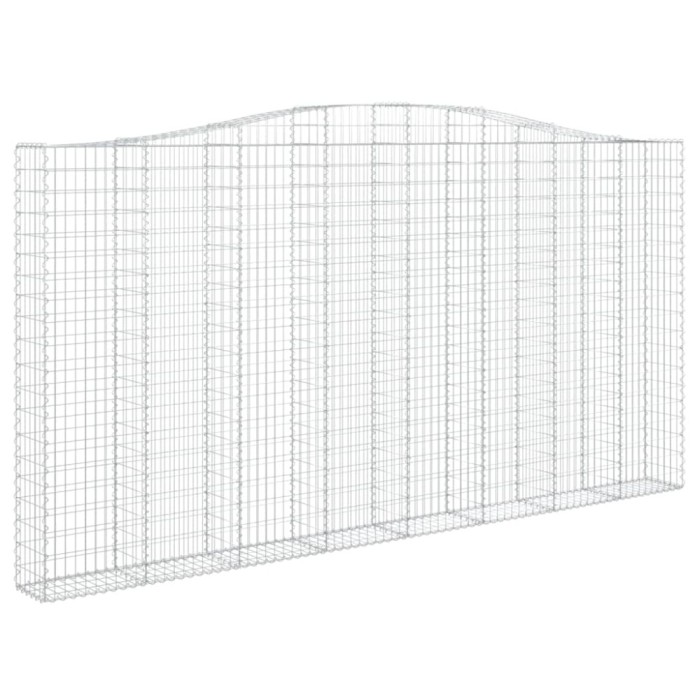 Cos gabion arcuit 400x30x200/220 cm fier galvanizat