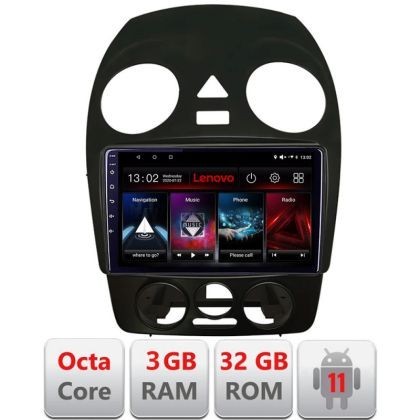 Navigatie VW Beetle 2005-2010 Android radio gps internet Octa Core 3+32 KIT-beetle-old+EDT-E509 LENOVO LITE CarStore Technology