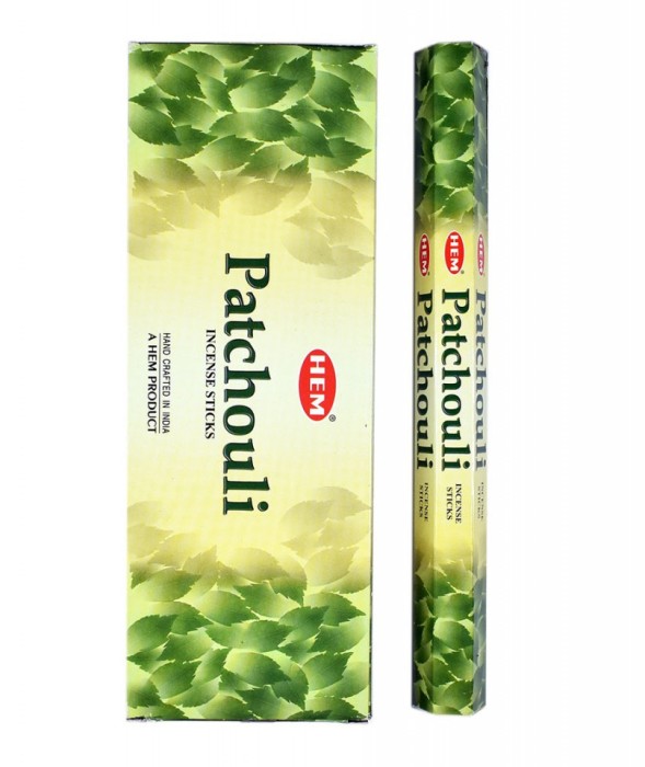 Set betisoare parfumate Hem PATCHOULI (menta)1 set x 6 cutii x 20 betisoare