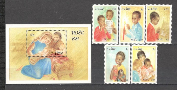 Zair.1981 Nasterea Domnului GX.105