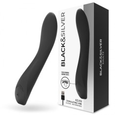 BLACK&amp;amp;SILVER - KEAN VIBRATOR TOUCH CONTROL foto