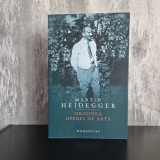Martin Heidegger - Originea operei de artă | Martin Heidegger, estetica filosofică, opera de artă