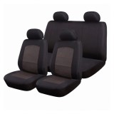 Cumpara ieftin Set Huse Scaune Auto pentru Dacia Sandero - New Style, Negru Grena, 9 bucati