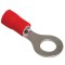 Papuci electrici 10buc tip inel - &Oslash; 5mm - Rosu LAM45066