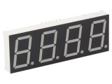 Afișaj LED 7 Segmente 20.4mm 4 Digite Galben-Verde