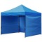 Cort tip pavilion cu 3 pereti laterali, structura solida otel si acoperis impermeabil PVC, 3x3 m cu inaltime reglabila, albastru Household NewTrend