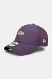 New Era șapcă culoarea violet, uni, 60595273