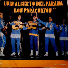 Disc Vinil Luis Alberto Del Parana & „Los Paraguayos“ 5 -Electrecord-EDE 0217