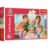 PUZZLE TREFL 60 COCOMELON O ZI MINUNATA, TREFL 60P